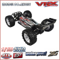 Mais barato 1/10th 4WD RC modelo carro elétrico, carro rc elétrico de corrida em pronto para executar